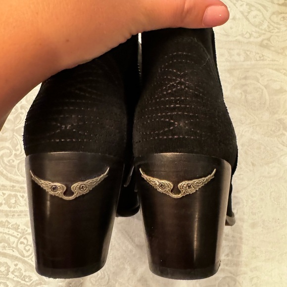 Zadig & Voltaire Black Molly Boots - Picture 8 of 8